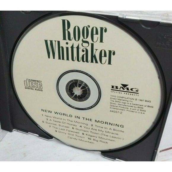Vintage Roger Whittaker New World in the Morning Vocal 1 Disc CD Music - Picture 6 of 9